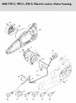 Stihl MSE 170 C-BQ Quick Chain Tensioner QuickStop Super Electric Chainsaw Spare Parts